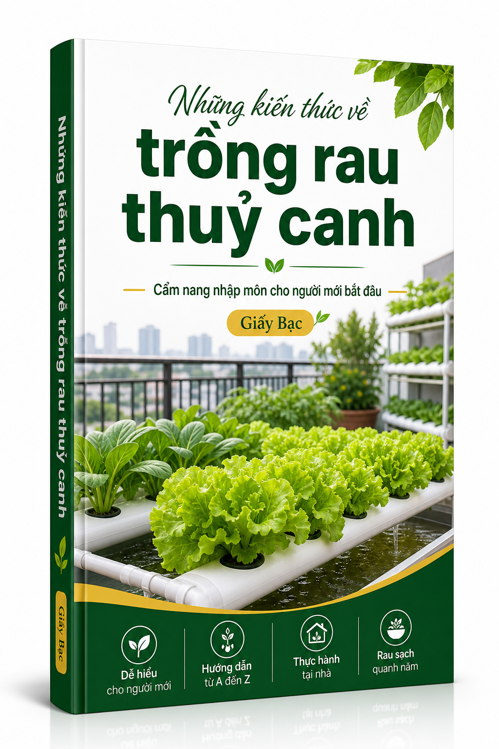 Bìa ebook Những kiến thức về trồng rau thuỷ canh